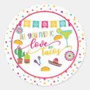 Search for taco stickers Fiesta bridal shower