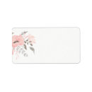 Search for geraniums return address labels Pink