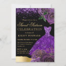 Search for purple dress invitations Roses