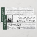 Search for pass wedding invitations Aeroplane