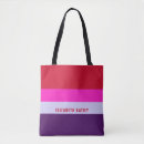 Search for red stripes bags Pattern