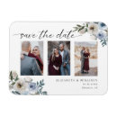 Search for blue save the date magnets Elegant