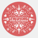 Search for cheerful stickers Red