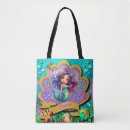 Search for the little mermaid tote bags Watercolor