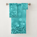 Search for aqua turquoise teal bath towels Glitter