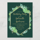 Search for lime green gold party invitations For her