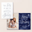 Search for holy night christmas cards Dark blue