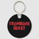 Search for band player key rings Trombone