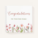 Search for new home notebooks Housewarming