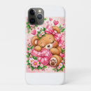 Search for teddy bear iphone cases Pink bow