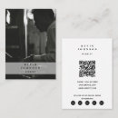 Search for piano business cards Qr code