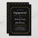 Search for classic engagement party invitations Typography