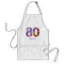 Search for 80th birthday aprons For her