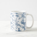 Search for floral toile mugs Toile de jouy
