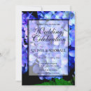 Search for blue hydrangea wedding invitations Purple