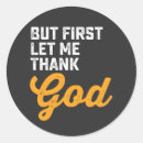 Search for god first stickers Christian