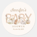 Search for round fall stickers Pumpkin baby shower