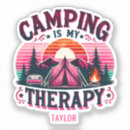 Search for vintage camper stickers Adventure
