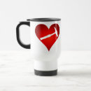 Search for i love travel mugs Red heart