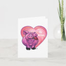 Search for pig valentines day cards Heart