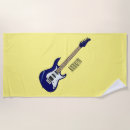 Search for guitar beach towels Electric