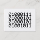 Search for geek business cards Science