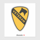 Search for cavalry bumper stickers Veteran