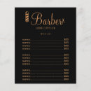 Search for barber price lists Business