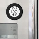 Search for logo white magnets Black and white