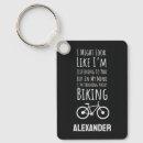 Search for funny biker key rings Cyclist