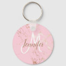 Search for girly decor key rings Rose gold