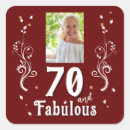 Search for womans 50th birthday party stickers Elegant