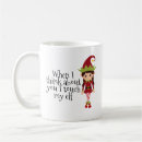 Search for funny christmas mugs Elf