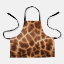 Search for giraffe print aprons Brown