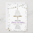 Search for confetti 1st birthday invitations Party