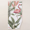Search for pink flamingo bath towels Leaves