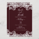 Search for bordeaux wedding invitations Red