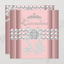 Search for pearl quinceanera invitations Pink