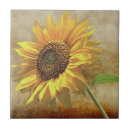 Search for sunflower tiles Vintage