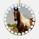 Search for paint horse christmas tree decorations Horses