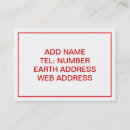 Search for mighty business cards White