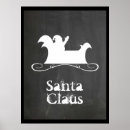 Search for christmas chalkboard posters Santa