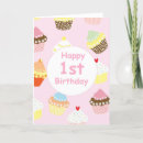 Search for first birthday note cards Baby
