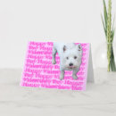 Search for westie cards Pink