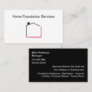 Search for foundation business cards Construction