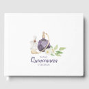 Search for quinceanera guest books Purple