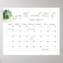 Search for baby shower guess the date Minimalist