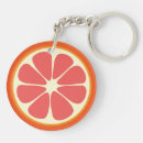Search for citrus fruit key rings Slice