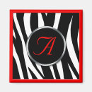 Search for stylish monogram magnets Red