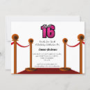 Search for red carpet party invitations Elegant